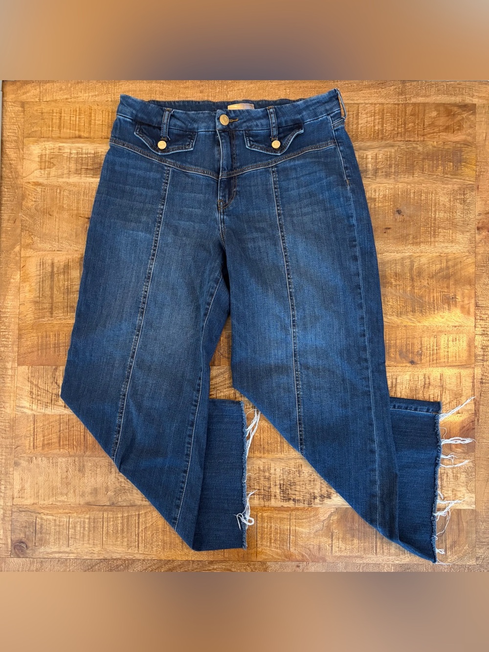 Kut from the Kloth Meg High-Rise Wide Leg Jeans
